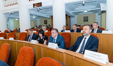 Заседание Законодательного Собрания Оренбургской области